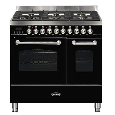 Britannia RC-9TG-FL Fleet Dual Fuel Range Cooker Black Britannia RC-9TG-FL Fleet Dual Fuel Range Cooker Black